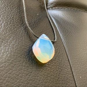 🌜Teardrop Moonstone Pendant Necklace